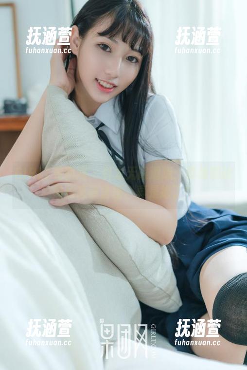 GIRLT果团网 - 引发无限遐想：莫雅淇的黑丝高清套图，真是绝了！