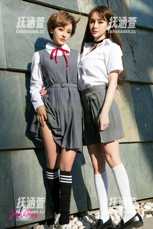 尤果网 - 最新萌萌黑色写真分享：到底是黑还是萌，还是两者兼有？